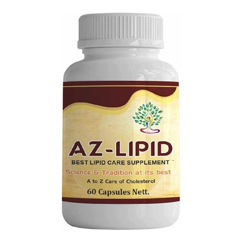 1 - Ayurveda Yogashram Remedies AZ-Lipid, 60 capsules
