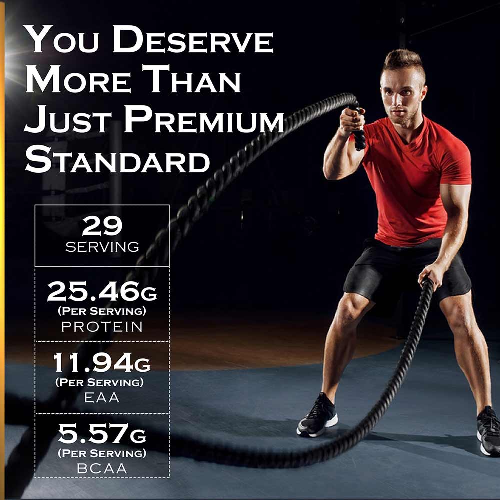 3 - Nakpro Gold Plus+ Whey Protein Concentrate,  2.2 lb  Coffee 