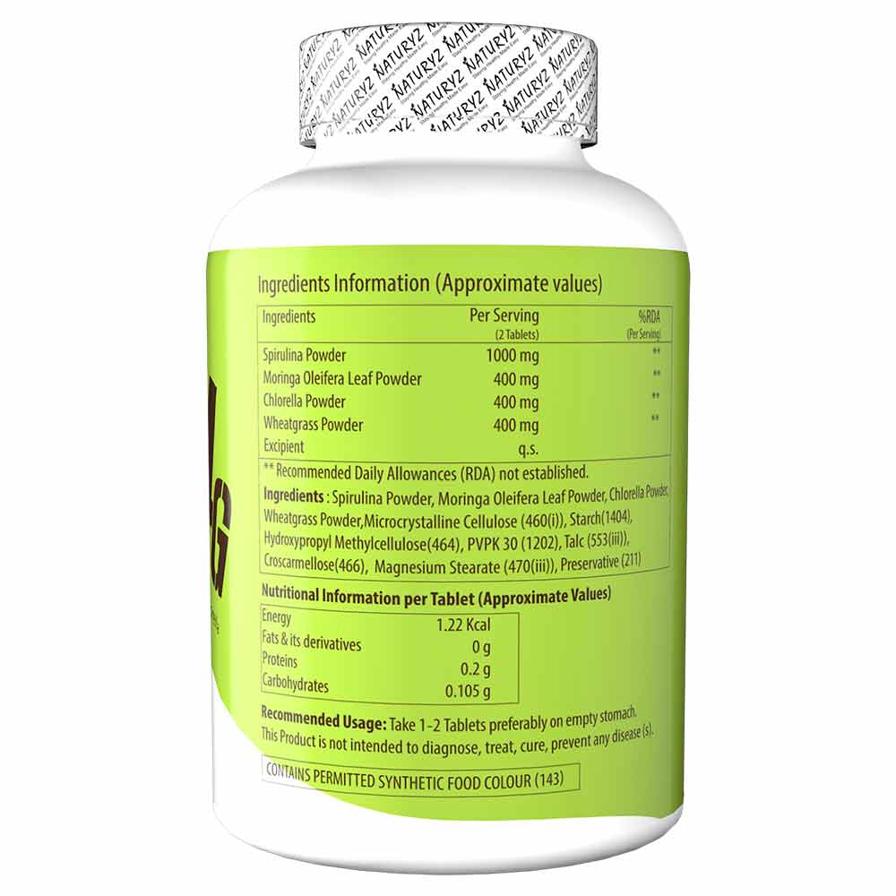2 - Naturyz Super Greens 4G,  60 tablet(s) 