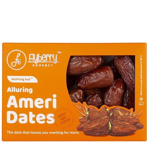 1 - Flyberry Goumet Alluring Ameri Dates,  400 g  Natural 