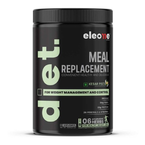1 - Eleone Wellness Meal Replacement,  1.1 lb  Kesar Pista 