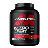 MuscleTech NitroTech Whey Protein,  4 lb  Milk Chocolate 