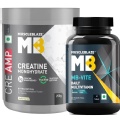 MuscleBlaze Creatine CreAMP 250g and Multivitamin 60 Tabs Combo
