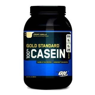 ON (Optimum Nutrition) Gold Standard 100% Casein, Creamy Vanilla 2 Lb