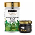 Kapiva Himalayan Shilajit 20g & Ashwagandha Gold 60 Capsules Combo,  2 Piece(s)/Pack 