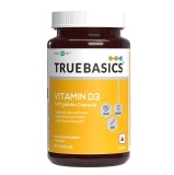 TrueBasics Vitamin D3 600iu,  50 capsules  Unflavoured 