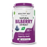 HealthyHey Nutrition Natural Bilberry Extract,  60 veggie capsule(s) 