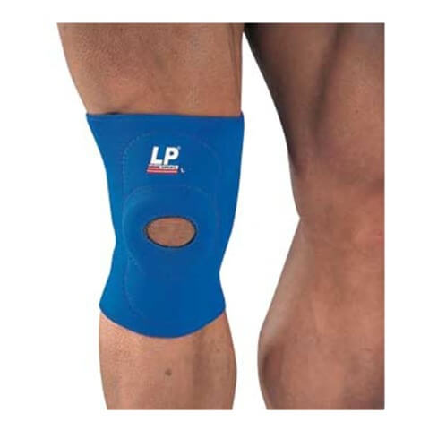 LP Support Standard Knee Support Open Patella (708),  Blue  Medium 