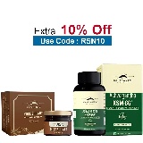 Rasayanam Ashwagandha KSM-66 60 Capsules & Pure Himalayan Shilajit Combo,  20 g 