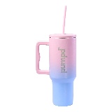 Pumpd Chugger Tumbler with Straw, Cap & Holder,  Gradient  1.2 L 