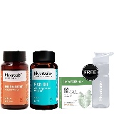 HealthKart HK Vitals Multivitamin & Fish Oil 60 Tabs Combo with Assured Freebies