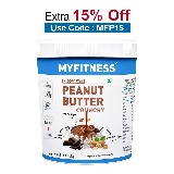 Myfitness by brnd.me Chocolate Peanut Butter,  1.25 kg  Crunchy 