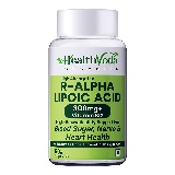 Health Veda Organics R-Alpha Lipoic Acid,  60 capsules 