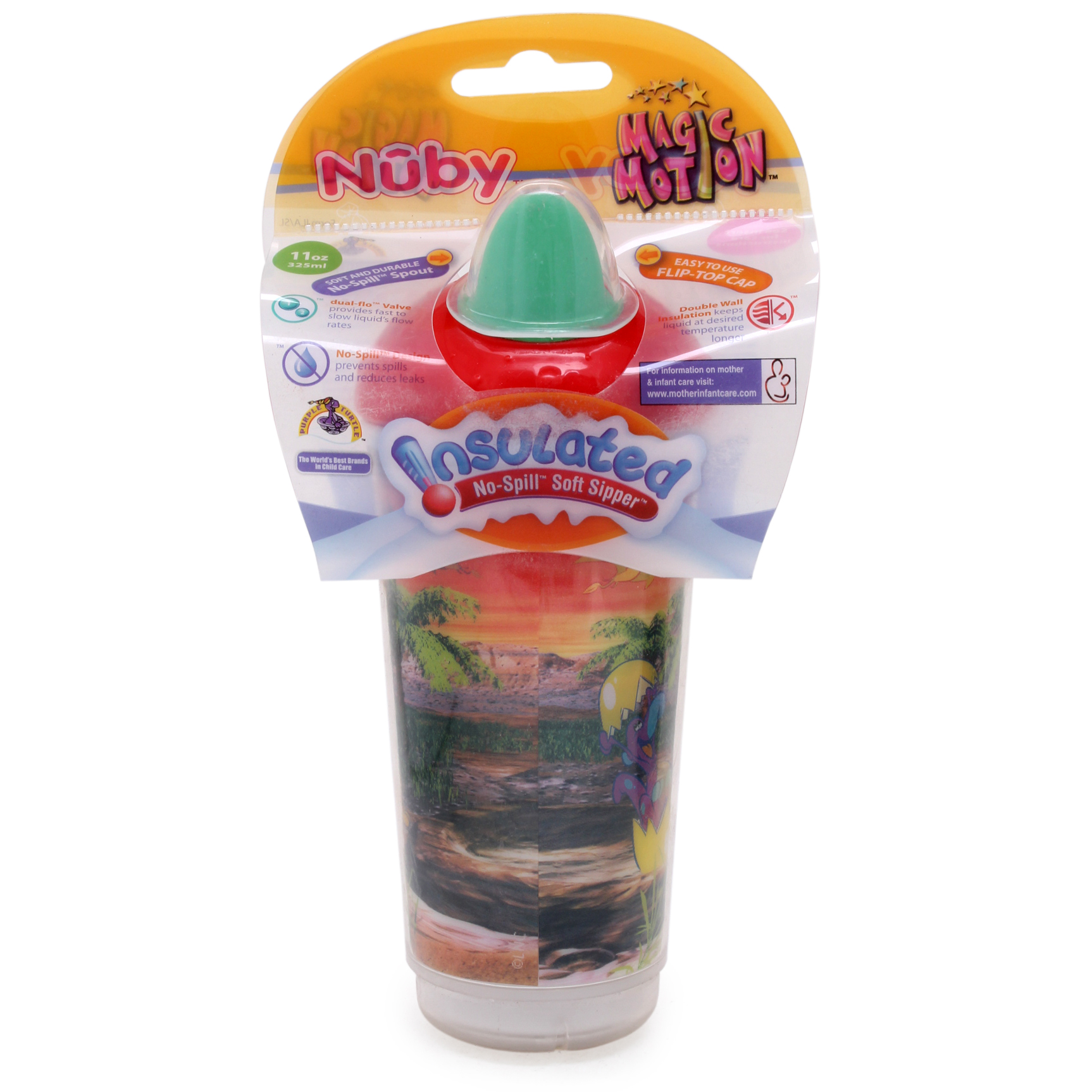 Nuby Insulated No Spill Soft Sipper - 9693