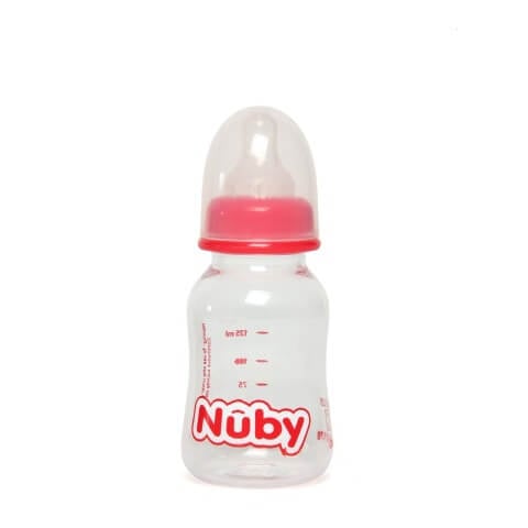 Nuby Feeding Bottle 2, 0-6 Months plastic 150 ml