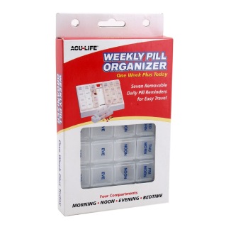 Acu Life Weekly Pill Organiser, Standard