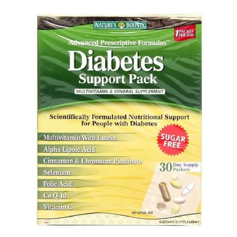 Nature's Bounty Diabetes Support Pack, 30 chewable tablet(s)