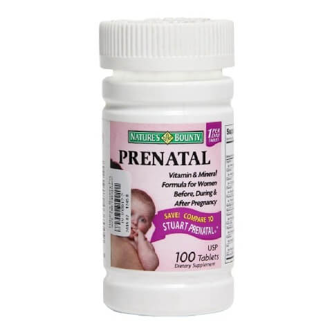 Nature's Bounty Prenatal, 100 tablet(s)