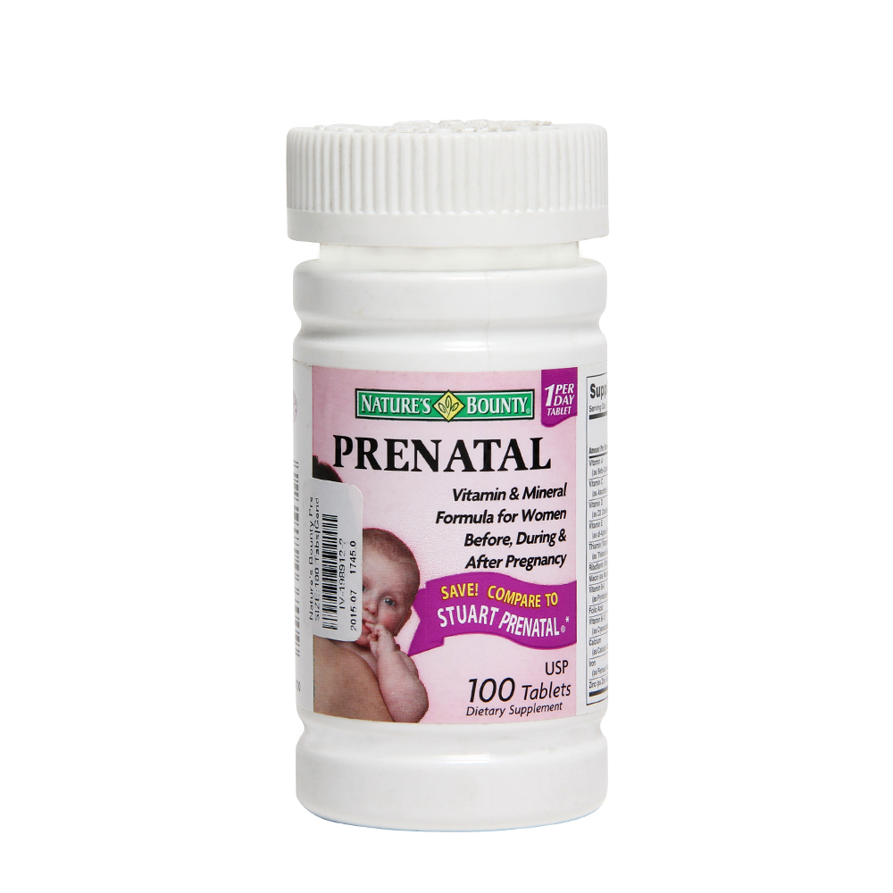Nature's Bounty Prenatal, 100 tablet(s)