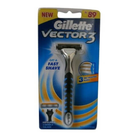 Gillette Vector 3 Razor, Refillable