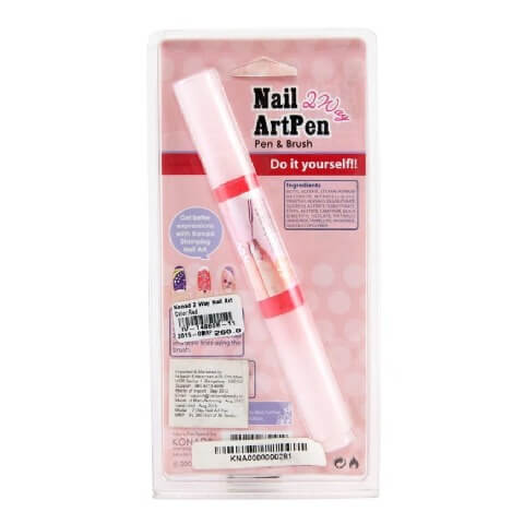Konad 2 Way Nail Art Pen,  Red 