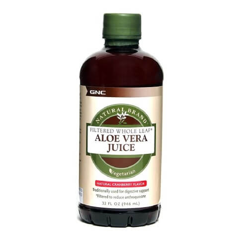 GNC Aloevera Juice Cranberry, 32 oz