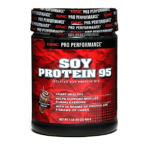 GNC PP Soy Protein 95, Chocolate 1 lb