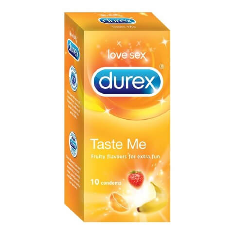Durex Taste Me Condom,  Fruity  10 Piece(s)/Pack 