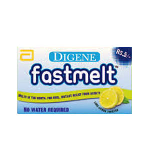 Digene Fast Melt,  2 g  Lemon 