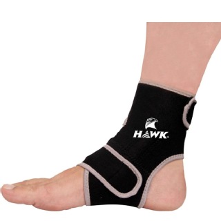 Hawk Ankle Support, Black & Grey Free Size