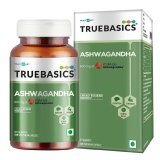 TrueBasics Ashwagandha with 600 mg of KSM-66,  60 capsules 