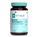 HK Vitals Biotin with Neem by HealthKart, 60 tablet(s) Unflavoured