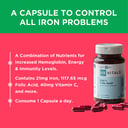 4 - HK Vitals Iron + Folic Acid by Healthkart,  90 capsules