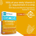 3 - HK Vitals DISOLVE Strips Vitamin D by HealthKart,  30 Strip(s) 