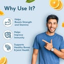 6 - HK Vitals Multivitamin by HealthKart,  30 gummies  Orange