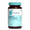 2 - HK Vitals Biotin with Neem by HealthKart,  60 tablet(s)  Unflavoured 