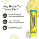 5 - HK Vitals Natural Vitamin C 1300mg Amla Effervescent by HealthKart,  15 tablet(s)  Masala Lemonade