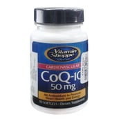 The Vitamin Shoppe CoQ-10 (50 mg),  50 softgels 