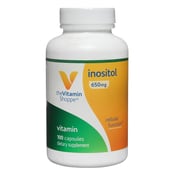The Vitamin Shoppe Inositol (650 mg),  Unflavoured  100 capsules 