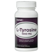 GNC L-Tyrosine (1000mg),  60 veggie capsule(s) 