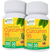 Bhumija Turmeric Curcumin 95 (Pack of 2),  30 capsules 