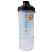 Nutrilite 3 in 1 Shaker Multi Storage,  Black & Green  600 ml 