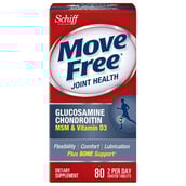 Schiff Glucosamine Chondroitin MSM & Vitamin D3,  80 tablet(s) 