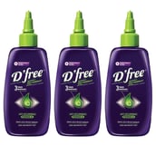 D'free Anti Dandruff Lotion,  Anti Recurrence Formula (Pack of 3)  50 ml 