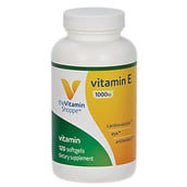 The Vitamin Shoppe Vitamin E(1000 IU), 120 softgels