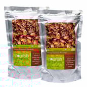 Nourish Organics Honey Roasted Almonds (Pack of 2),  120 g  Unflavoured 