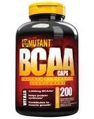 Mutant BCAA, 200 capsules 50 Servings Unflavoured