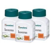 Himalaya Lasuna Capsules, 60 tablet(s) - Pack of 3