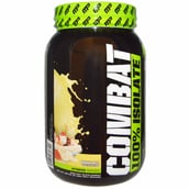 MusclePharm Combat 100% Isolate,  2 lb  Banana Split 