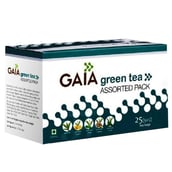 GAIA Green Tea Assorted,  Unflavoured  25 Piece(s)/Pack 